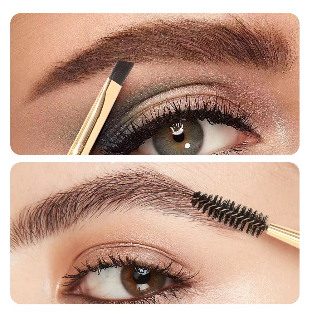 5 Piece/Set Eyeshadow Makeup Brushes Professional Double Ended Eyebrow Brush Comb for Women Cosmetic Beauty Make up Tools