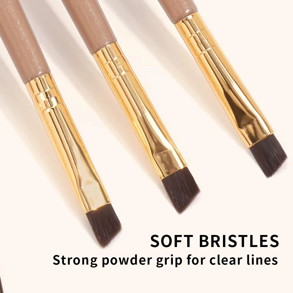 5 Piece/Set Eyeshadow Makeup Brushes Professional Double Ended Eyebrow Brush Comb for Women Cosmetic Beauty Make up Tools
