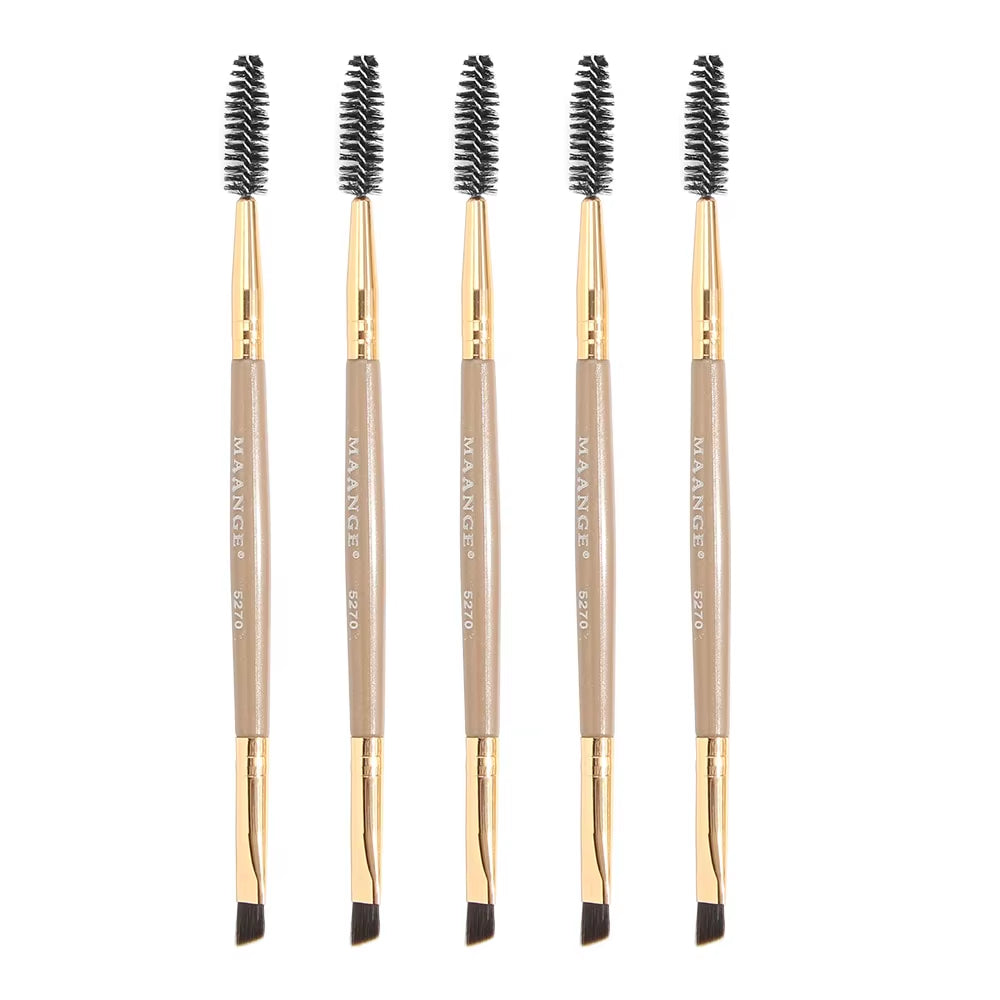 5 Piece/Set Eyeshadow Makeup Brushes Professional Double Ended Eyebrow Brush Comb for Women Cosmetic Beauty Make up Tools