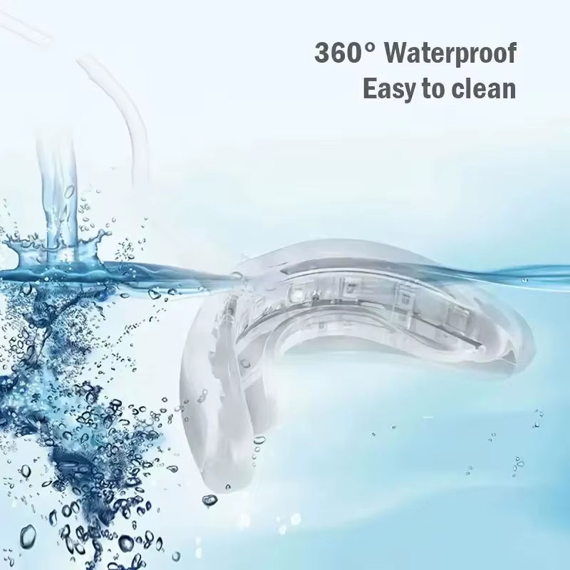 Teeth Whitening Universal Line Drag+Line,Led Electric Dental Instrument,Portable Rechargeable Blue Light Oral Care Light Tool