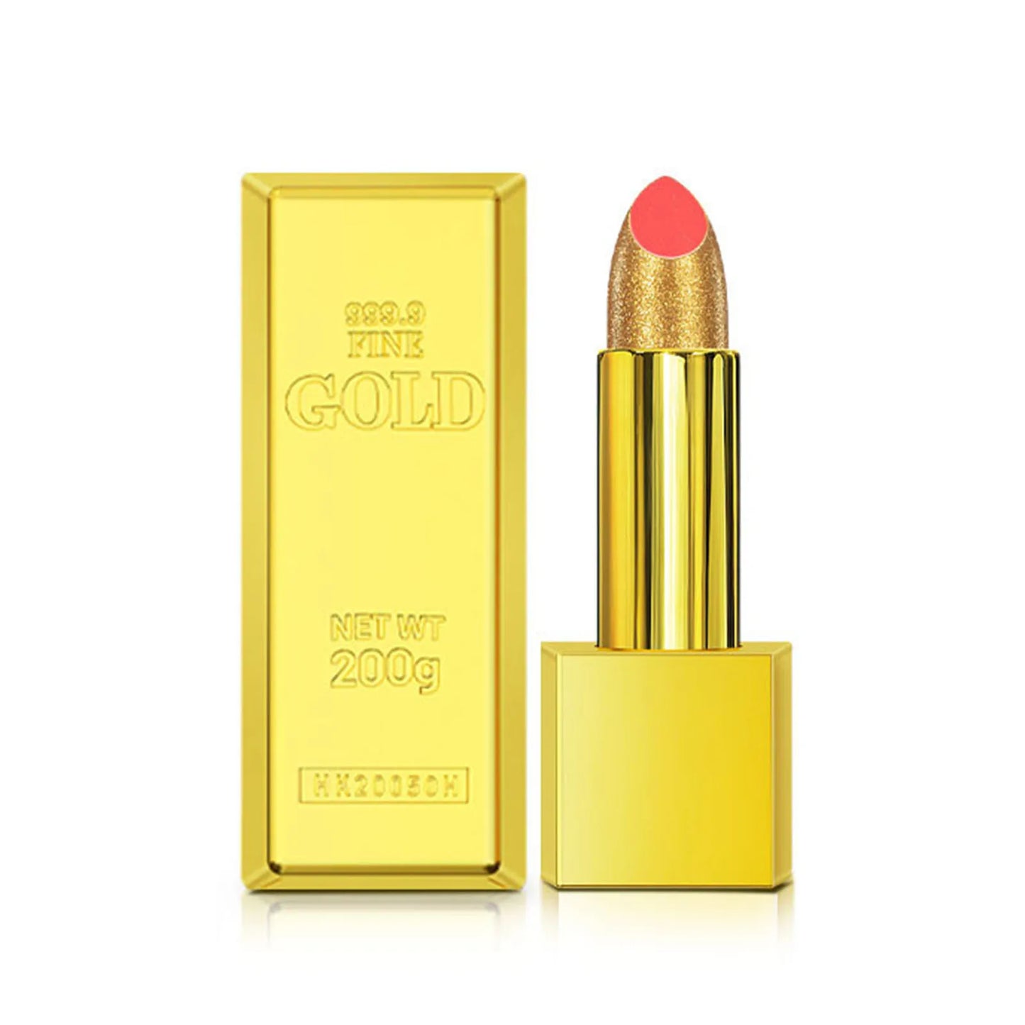 Gold Color Lipstick Makeup Lipstick Velvet Matte Gloss Lip Red Lipstick Nude Women Long Lasting Waterproof Beauty Cosmetic Tool