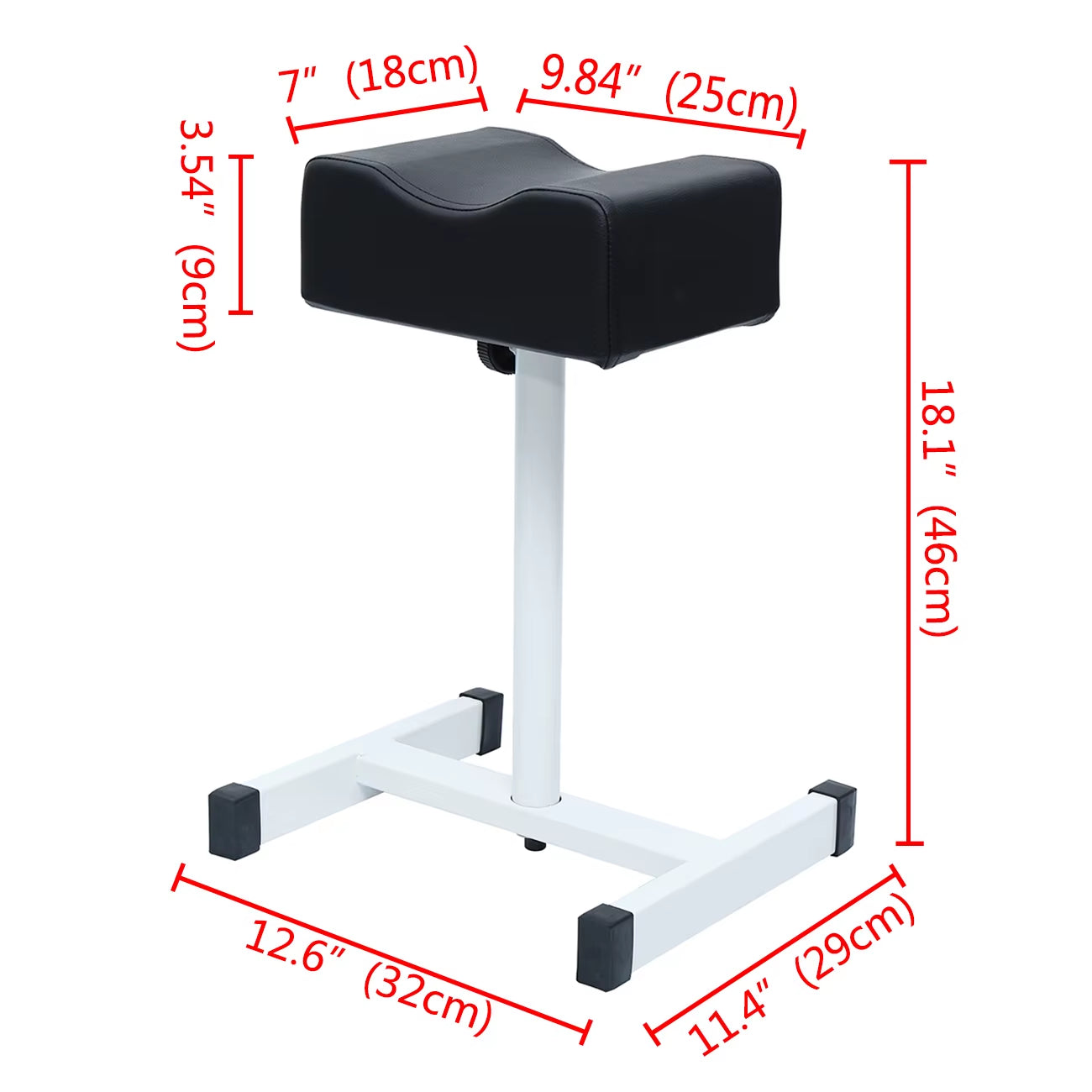 Foot Bath Pedicure Manicure Footrest Tool Bracket Beauty Massage Chair Nail Stand Footrest Salon Spa Stool Chair